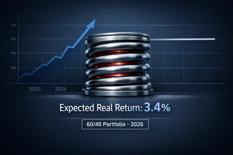 Portafoglio 60/40: rendimento reale atteso del 3,4% nel 2026